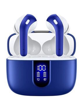 Bluetooth Headphone Wireless Earbud Airpods Pro 2 Charging Case Waterproof BLUE